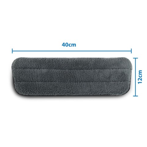 3 wkłady z mikrofibry Esperanza do mopa Perfect Clean 002, 40 × 12 cm