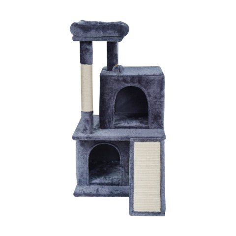 Drapak dla kota Rebel Animals RA-1005, 91 cm, ciemnoszary, 2 domki