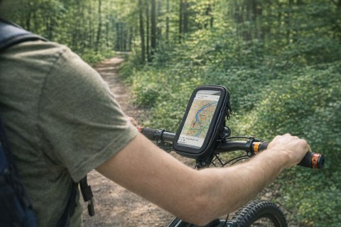 Esperanza DESERT EMH144 - wodoodporny futerał rowerowy, obrót 360°