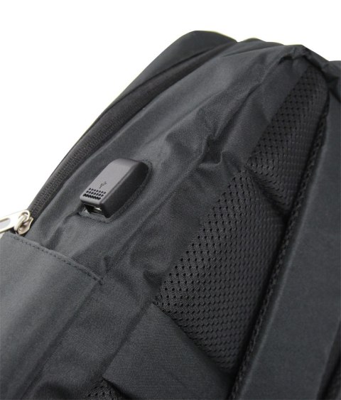 Esperanza NOVARA ET197 - plecak na laptop 15,6″, poliester 300D, port USB