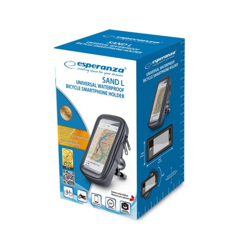 Esperanza SAND L EMH115 - wodoodporny futerał rowerowy na telefon