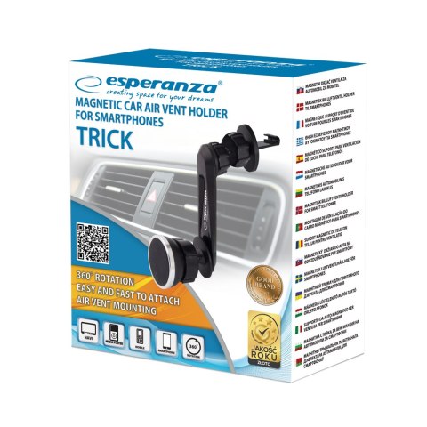 Esperanza TRICK EMH130 - magnetyczny uchwyt do kratki nawiewu