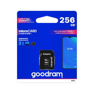 Karta pamięci Goodram M1AA 256 GB microSDXC UHS-I U1 z adapterem SD