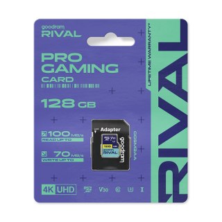 Karta pamięci Goodram RIVAL M3AA 128 GB microSDXC U3 V30 z adapterem SD