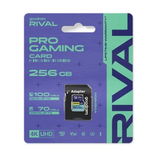 Karta pamięci Goodram RIVAL M3AA 256 GB microSDXC U3 V30 z adapterem SD