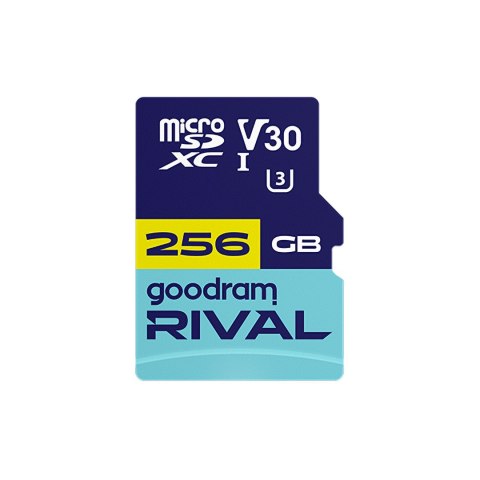 Karta pamięci Goodram RIVAL M3AA 256 GB microSDXC U3 V30 z adapterem SD