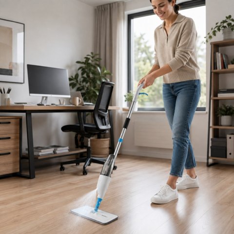 Mop ze spryskiwaczem Esperanza Perfect Clean 002, zbiornik 350 ml
