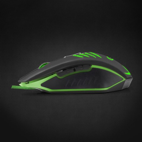 Mysz gamingowa Esperanza EGM209G Claw USB 2400 DPI 6 przycisków