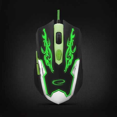 Mysz gamingowa Esperanza EGM405 Cyborg USB 2400 DPI 6 przycisków