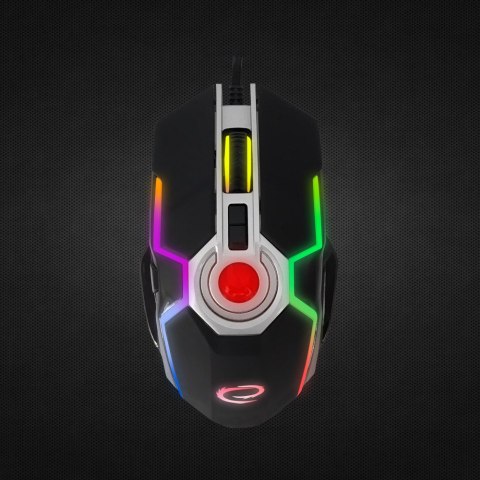 Mysz gamingowa Esperanza EGM701 Mangora USB 7200 DPI RGB