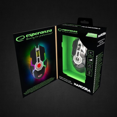 Mysz gamingowa Esperanza EGM701 Mangora USB 7200 DPI RGB
