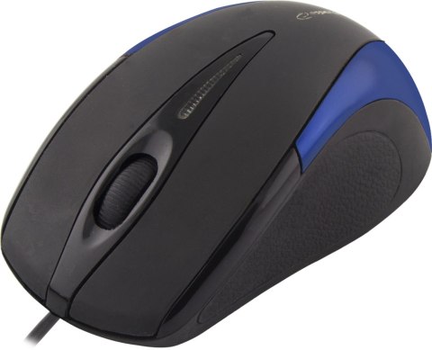 Mysz przewodowa Esperanza EM102B Sirius USB 1000 DPI niebieska 3 przyciski