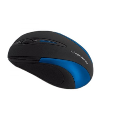 Mysz przewodowa Esperanza EM102B Sirius USB 1000 DPI niebieska 3 przyciski