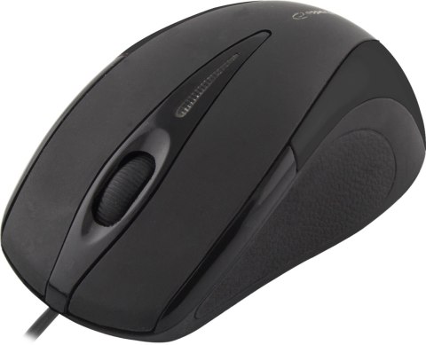 Mysz przewodowa Esperanza EM102K Sirius USB 1000 DPI czarna 3 przyciski