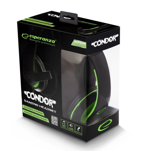 Słuchawki Esperanza EGH300G CONDOR z mikrofonem