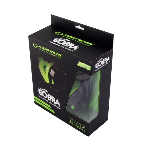 Słuchawki Esperanza EGH350G COBRA z mikrofonem