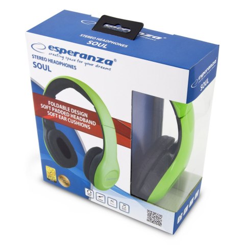 Słuchawki Esperanza EH138G SOUL stereo