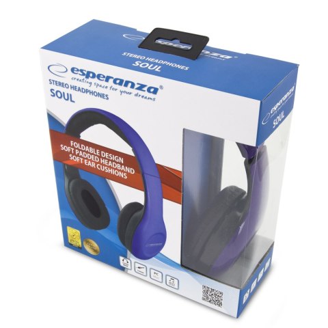 Słuchawki Esperanza EH138V SOUL stereo