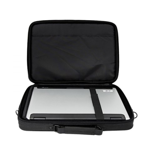 Torba na laptopa Esperanza Classic+ 17 cali, regulowana komora, czarna