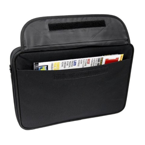 Torba na laptopa Esperanza Classic+ 17 cali, regulowana komora, czarna