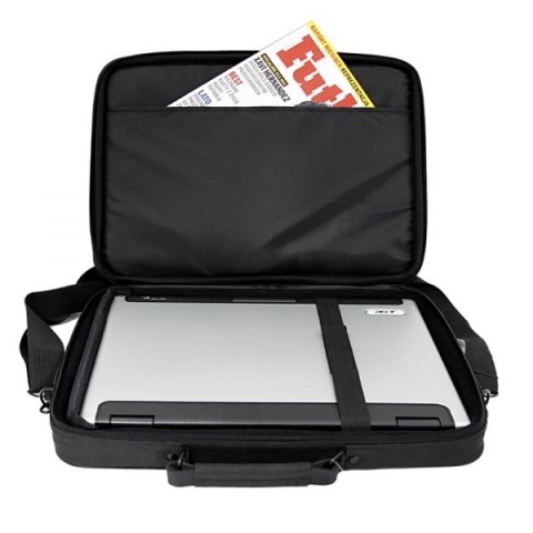 Torba na laptopa Esperanza Classic+ 17 cali, regulowana komora, czarna