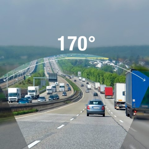 Wideorejestrator Peiying D200 2,5K z kamerą tylną Full HD i USB-C