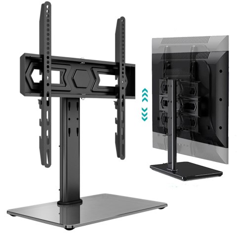 Cabletech UCH0022-S — podstawa do TV 32-55 cali, regulacja ±25°, 40 kg