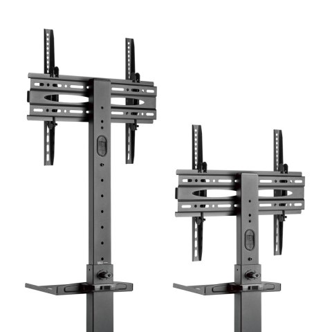 Cabletech UCH0218 — mobilny stojak TV 32-55 cali, 35 kg, półka do 5 kg