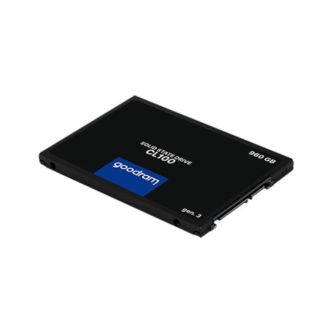 Dysk SSD Goodram CL100 960 GB, SATA III, 2,5 cala, 3D TLC NAND
