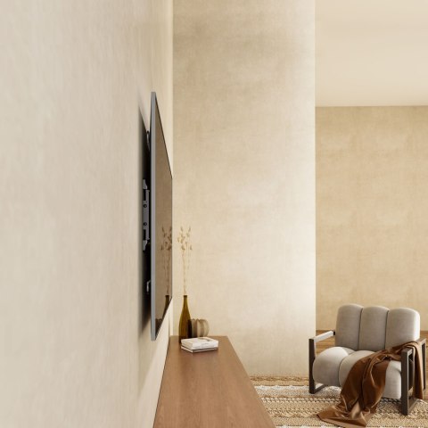 Krüger&Matz KM1308 Ultra Slim — ruchomy uchwyt ścienny TV 43-90 cali, 50 kg