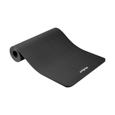 Mata do ćwiczeń i jogi Rebel Active NBR 183 × 61 cm, 1,5 cm, czarna