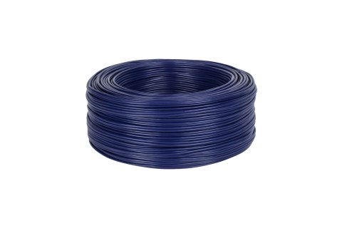 Przewód montażowy 2×RCA KAB0204, niebieski, 3 mm, zwój 100 m