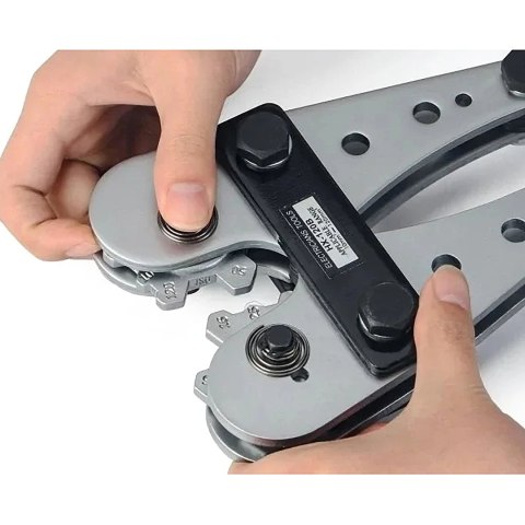Ręczna zaciskarka kablowa Eurokomp 10-120 mm², zacisk sześciokątny