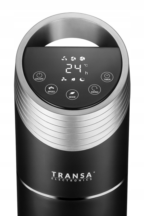 Wentylator kolumnowy Transa Electronics BlackFan TE-100A 40 W, 110 cm, pilot, timer 12 h, oscylacja