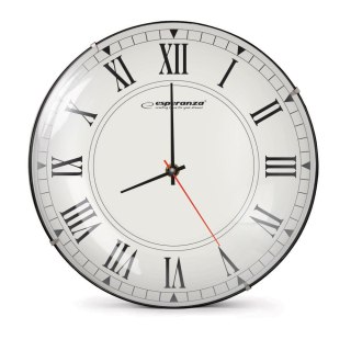 Zegar ścienny Esperanza Roma EHC018R, 30 cm, dekoracyjna tarcza