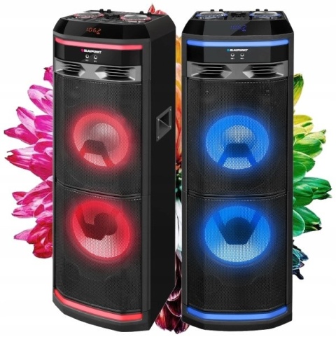 Aktywny Głośnik Bluetooth Blaupunkt PS11DB 1200W z Karaoke i LED