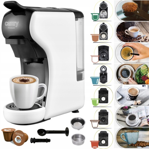 Ekspres Kapsułkowy Camry CR 4414 19 Bar do Nespresso i Dolce Gusto