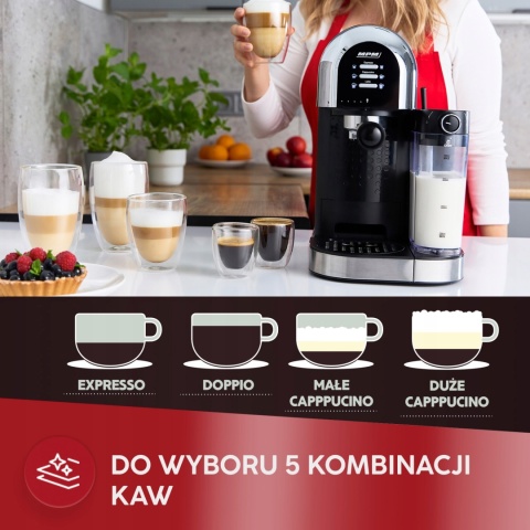 Ekspres ciśnieniowy MPM MKW-14M - profesjonalne parzenie kawy w domu