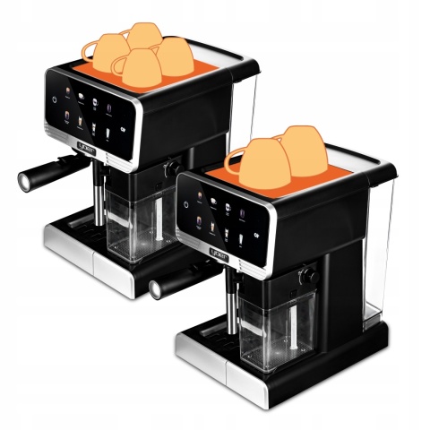 Ekspres do kawy Yoer Creamo EMF03BK 20bar 1350W z automatycznym spieniaczem