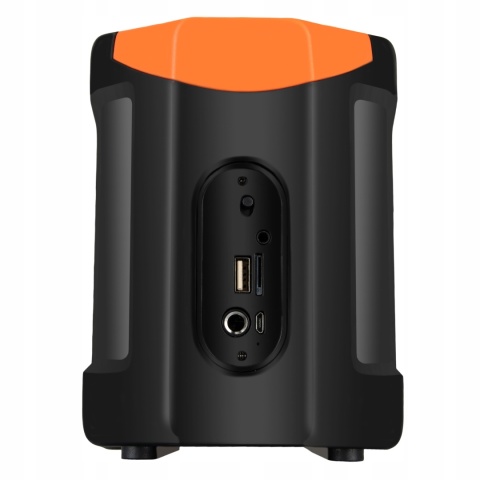 Głośnik Bluetooth 500W PartyTech z Radiem FM i Wodoodporną Obudową