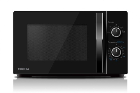 Kuchenka Mikrofalowa Toshiba 700W Czarna 20L Timer Automatyczny 5 Poziomów