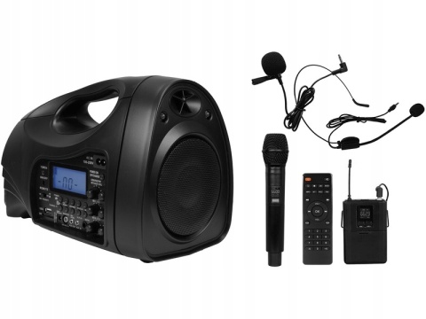 MUSICMATE Gallard 125W - Mobilny Głośnik z 3 Mikrofonami