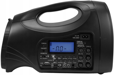 MUSICMATE Gallard 125W - Mobilny Głośnik z 3 Mikrofonami