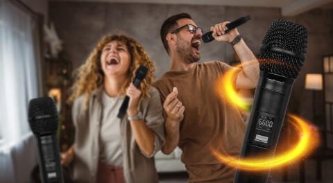 MUSICMATE Gallard 125W - Mobilny Głośnik z 3 Mikrofonami