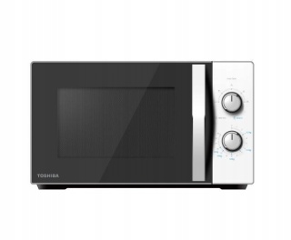Mikrofalówka Toshiba 20L 700W, 5 poziomów mocy, timer LED, biały