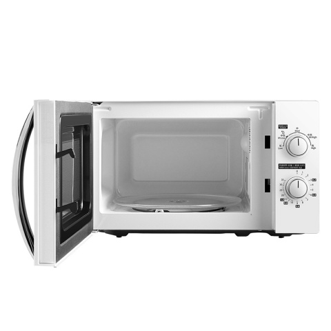 Mikrofalówka Biała Toshiba 20L 700W Mechaniczna, 5 Poziomów Mocy, Timer Led