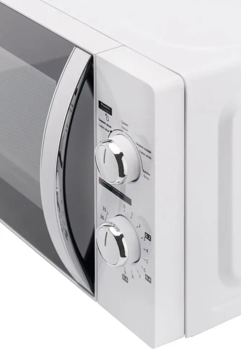 Mikrofalówka Biała Toshiba 20L 700W Mechaniczna, 5 Poziomów Mocy, Timer Led