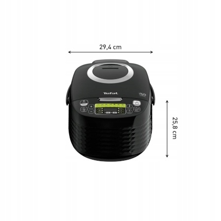 Multicooker Tefal SpheriCook RK745800, 37 programów, 5L, 820W, czarny