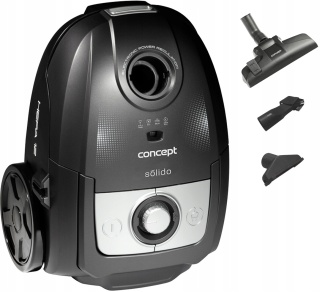 ODKURZACZ WORKOWY 700W SOLIDO CONCEPT VP8072 Z FILTREM HEPA I DYSZĄ ECO