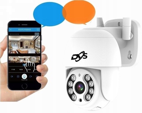 Obrotowa kamera WiFi 4MP TUYA Smart z auto-trackingiem IP66